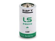 Battery Saft LS26500 STD C 3,6V 7700mAh Lithium