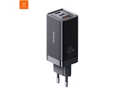 Mcdodo GaN fast charger, 220V, 65W, 2x USB-C, 1x USB-A, black