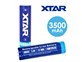 Battery Xtar 18650, Li-ion, 3,6V, 3500mAh, 10A with protection
