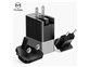 Mcdodo charger Cube serie 220V, EU / US / UK, 3x USB, 3.4A, black