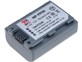 Battery T6 Power NP-FP50, grey