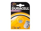 Battery Duracell CR1620, DL1620, BR1620, KL1620, LM1620, 3V, blister 1 pcs