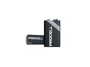 Battery Duracell Procell Intense 9V, 6LR61, A1604, 6LF22, 6F22, 6UM6, MN1604, LR22, 10 pcs