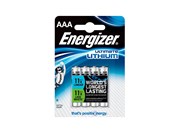 Battery Energizer Ultimate Lithium AAA, LR03, 1,5V, blister 4 pcs