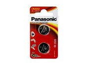 Battery Panasonic CR2032, DL2032, BR2032, LM2032, 3V, blister 2 pcs