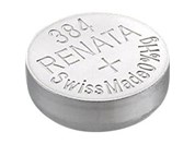 Battery Renata 384, 392, LR41, AG3, G3, LR736, GP392, V384, V392, 1,5V, blister 1 ks, silver oxide