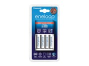 Panasonic BQ-CC55 quick charger, EKO + 4x Panasonic Eneloop AA 2000mAh