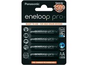 Battery Panasonic Eneloop Pro BK-3HCCE, AA 2500mAh, EKO blister 4 pcs