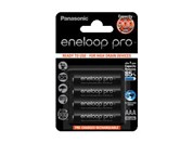Battery Panasonic Eneloop Pro BK-4HCCE, BK-4HCDE, AAA 930mAh, EKO blister 4 pcs