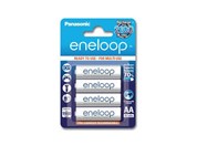 Battery Panasonic Eneloop BK-3MCCE, AA 2000mAh, EKO blister 4 pcs