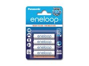 Battery Panasonic Eneloop BK-4MCDE, AAA 800mAh, EKO blister 4 pcs