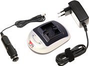 Battery charger T6 power for AABAT-001, AHDBT-501, 601-10197, dual