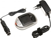 Battery charger T6 power for Panasonic DMW-BM7, CGA-S002, CGR-S002, CGR-S002E, CGA-S006, CGA-S006E, CGR-S006, CGR-S006E
