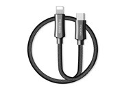 Mcdodo USB C / Lightning cabel Knight serie, 3A, 1.2m, black